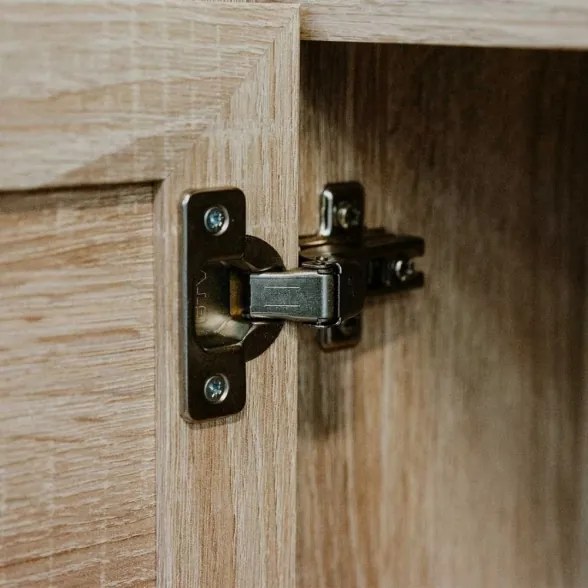 Mobile Porta TV 150 Cm 2 Ante Effetto Vimini Bali 56A