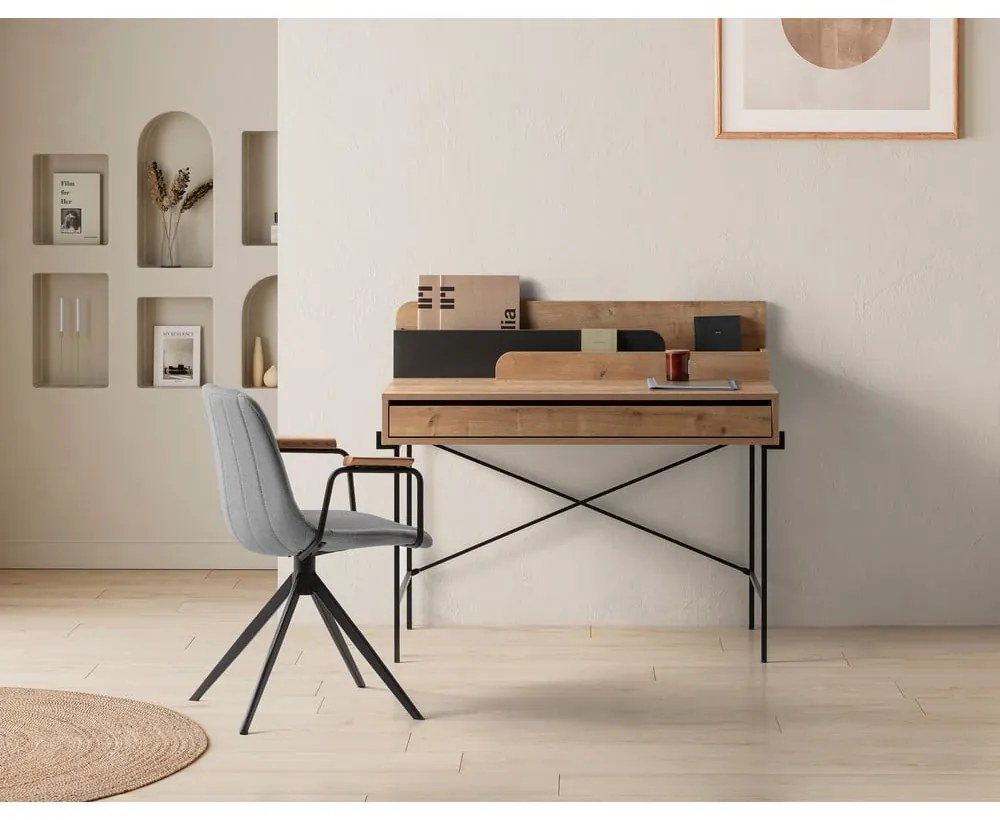 Set di sedie da pranzo grigio chiaro 2 pz Tali - Marckeric