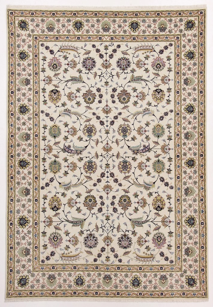 Tabriz Tappeto 160x220 (Iran) Annodato A Mano