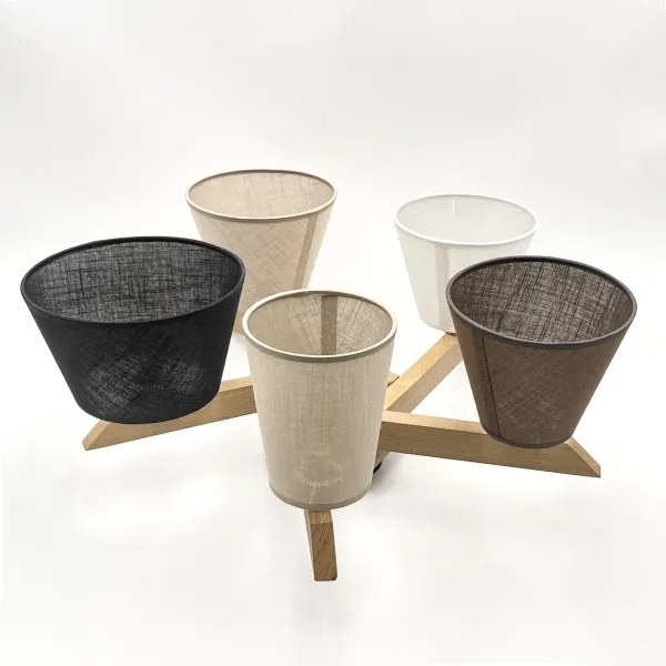 Brilagi - LED  Lampadario a plafone ANTHONY 5xE14/40W/230V quercia