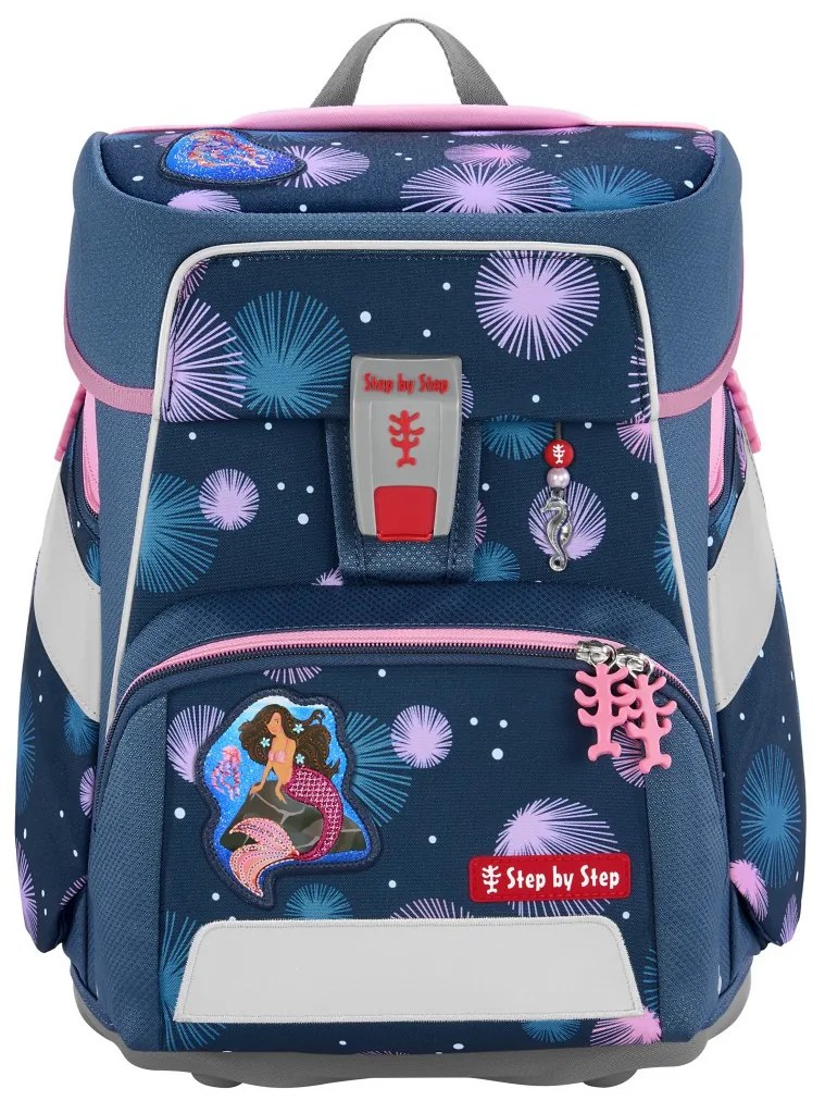 Zaino scuola SPACE - set 5 pezzi, Step by Step Mermaid Delia