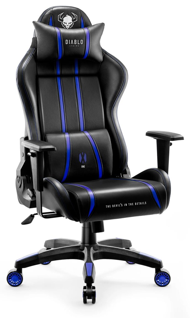 Sedia da gaming Diablo X-One 2.0 Normal Size: Nero-blu