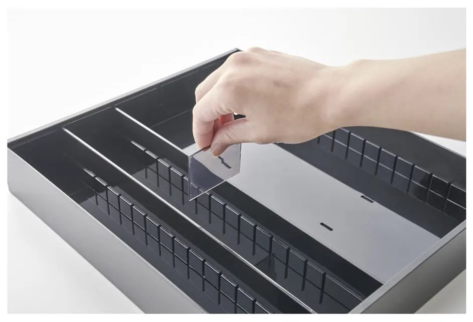 Credenza in plastica nera per cassetto 47,5 x 35 cm - YAMAZAKI