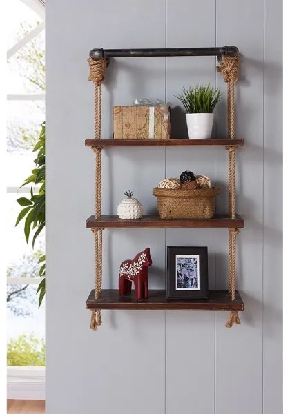 Mensola da parete 120x60 cm abete