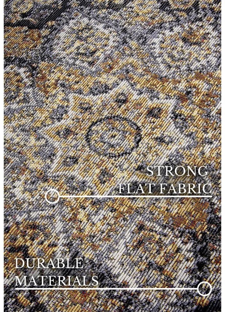 Tappeto per esterni antracite e oro 200x285 cm Martha - Villeroy&amp;Boch
