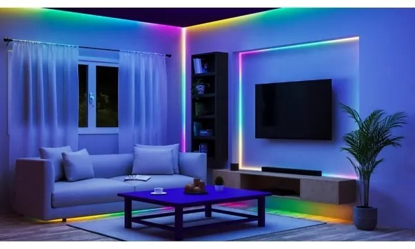 WiZ - LED RGBIC Striscia dimmerabile 10m LED/21W/230V 2700-6500K Wi-Fi