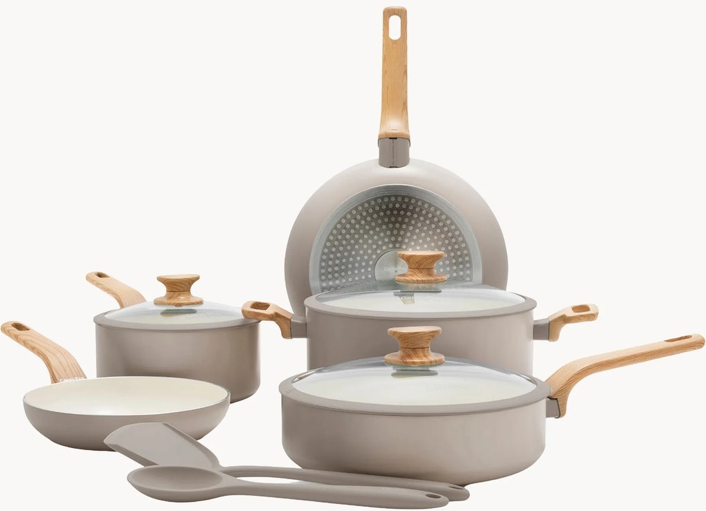 Batteria di pentole con rivestimento antiaderente Essence, set da 10