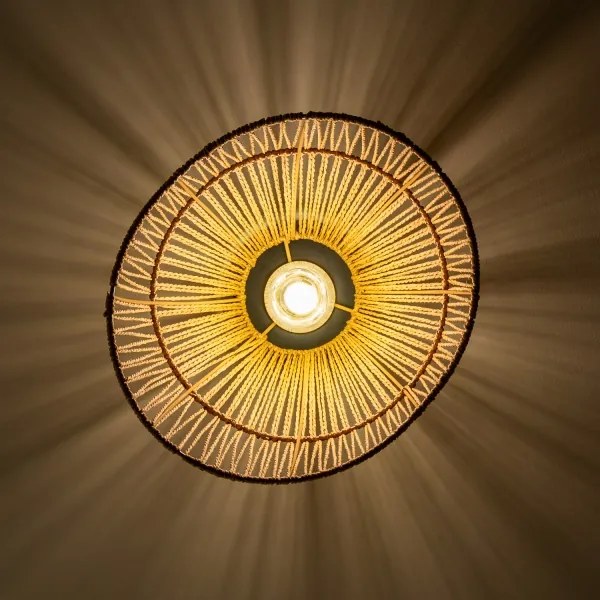 Brilagi - Plafoniera LED CERIA BOHO 1xE27/40W/230V Ø 30 cm marrone