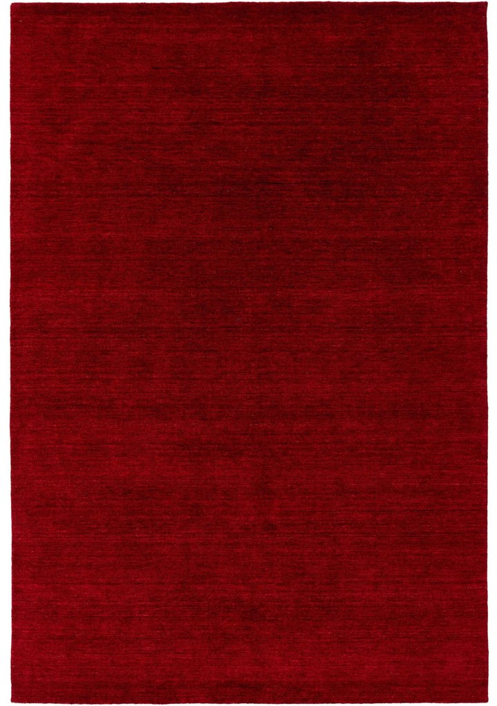 benuta Nest Tappeto di lana Jamal Rosso 120x170 cm - Tappeto fibra naturale