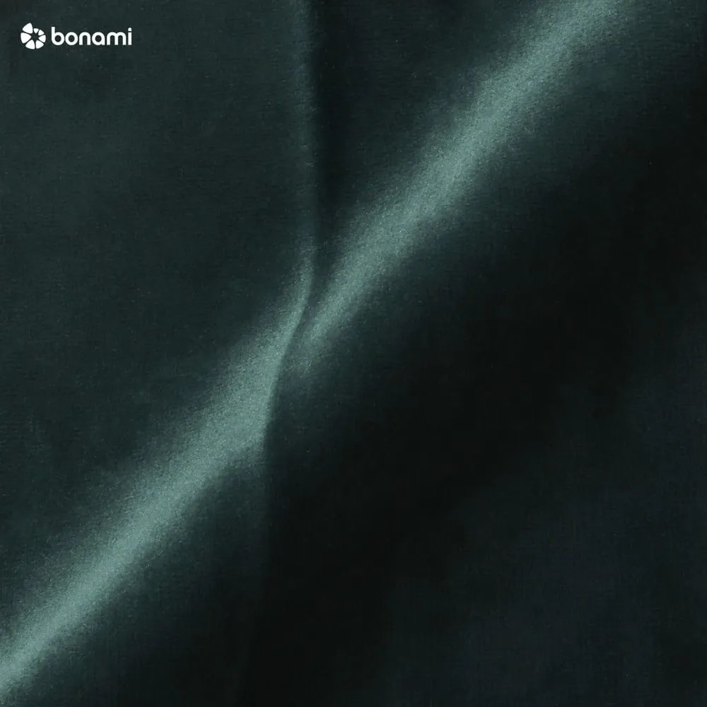 Divano angolare in velluto verde scuro, angolo destro Bali - Cosmopolitan Design