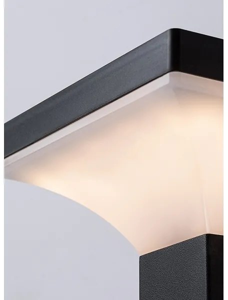 Rabalux 77044 - Lampada solare da parete GELEEN LED/4W/230V IP44 nero