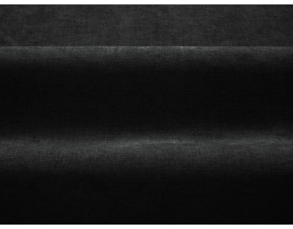 Letto matrimoniale imbottito nero con contenitore con rete inclusa 200x200 cm Juno – Windsor &amp; Co Sofas