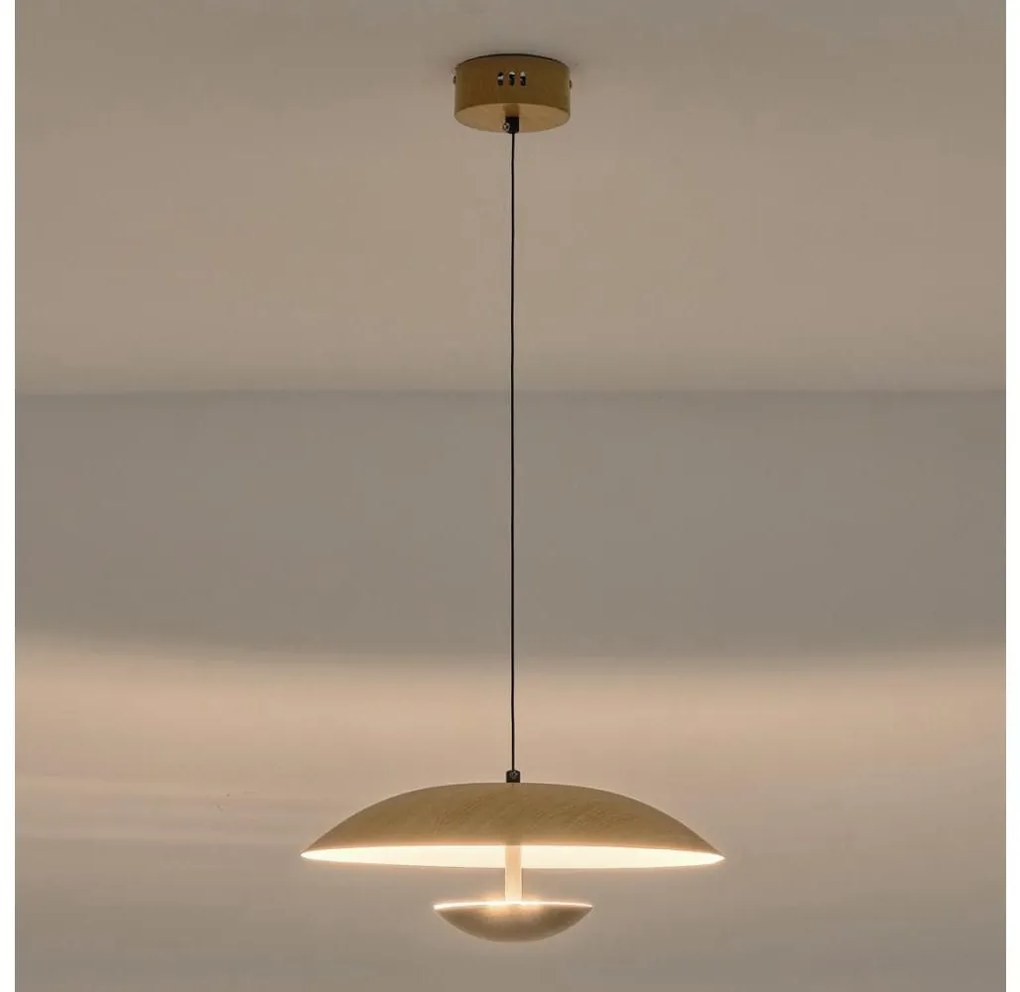 Lampadario LED a sospensione con filo LED/7W/230V 3000K diametro 34,5 cm