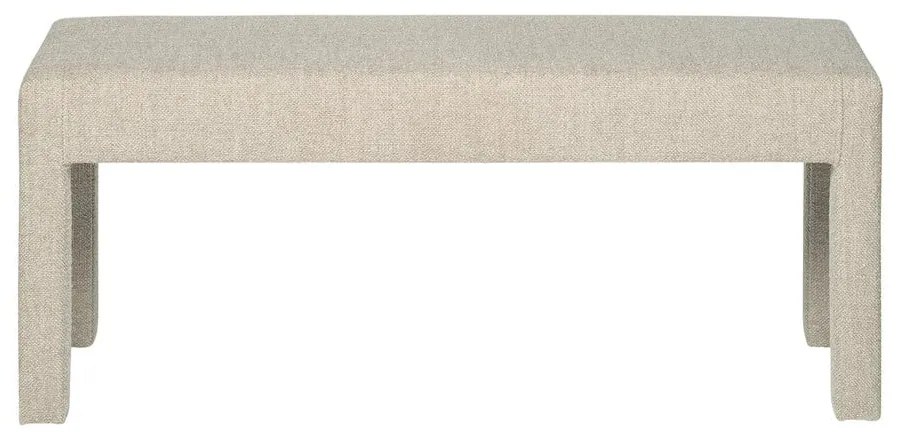 Panca beige in tessuto bouclé Sitta - Blomus