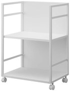 Scaffale in metallo bianco con rotelle 42x60 cm Tower - YAMAZAKI