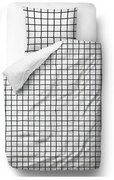 Biancheria da letto in cotone sateen , 200 x 200 cm Simple Checkers - Butter Kings