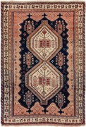 Sirjan Tappeto 220 x 150 (Iran) Annodato A Mano
