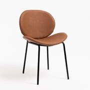 Sedia Garry Similpelle - Marrone