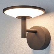 Lucande Applique da esterni LED Fenia, antracite, alluminio, IP65