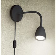 Solight WO54-B - LED Lampada da parete dimmerabile LED/4W/230V nero