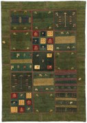 Gabbeh Tappeto 140 x 210 (Iran) Annodato A Mano