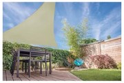 Tenda Ambiance Triangolare Sabbia 3,6 x 3,6 x 3,6 m