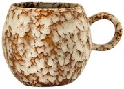 Tazza in gres marrone e bianco, 275 ml Paula - Bloomingville