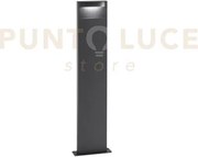 Paletto led mobula antracite in alluminio 8w 1100lm 3000k ip65 280x...