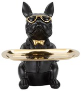 Statua in poliresina 23,5 cm Bulldog - Mauro Ferretti