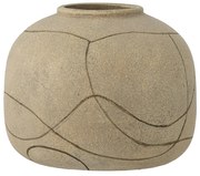 Tikamoon - Vaso in terracotta Niza da 20 cm, naturale