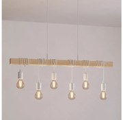 Eglo 43705 - Lampadario sospeso su cavi TOWNSHEND 6xE27/60W/230V
