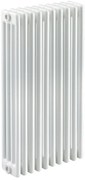 Radiatore acqua calda EQUATION Comby in acciaio 4 colonne, 10 elementi, interasse 813 mm, bianco