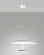 Yuko sospensione bianca a led 3000k - 40w - 3200 lm dimmerabile