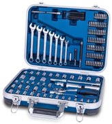 Scheppach - Valigetta per attrezzi da 135 pezzi - schappach - TB170 - Utensili in acciaio cromo vanadio - Valigetta con serratura