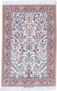 Isfahan Tappeto 110x160 (Iran) Annodato A Mano