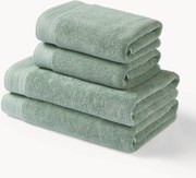 Set di asciugamani in cotone organico Premium, varie misure