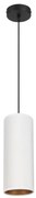Lampadario a cavo AVALO 1xE27/60W/230V bianco/rame