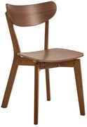 ROXY Noce Naturale - SEDIA IN LEGNO PER SALOTTO SALA DA PRANZO CUCINA RETRÒ