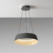 Juliette s -lampadario a sospensione nero e oro 3000k 2200lm 50w di...