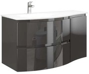 Estensione per mobile da bagno Armonia 1 anta grigio scuro L 35 x H 56 x P 39 cm