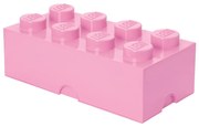 Scatola portaoggetti rosa chiaro - LEGO®