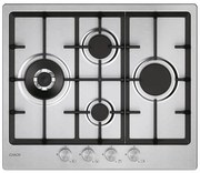 Piano cottura 4 fuochi CHG6D4WTX GHISA INOX CANDY inox