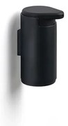 Dispenser di sapone in metallo nero da parete 200 ml Rim - Zone