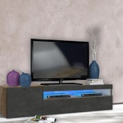 Mobile per TV daiquiri L 155 x H 36.5 x P 40 cm rovere