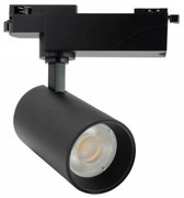 Faro LED 20W, Monofase, 60°, 120lm/W, CRI92, no Flickering - BRIDGELUX LED Colore  Bianco Caldo 2.700K