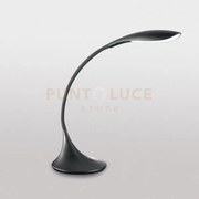 Gls001- lampada da tavolo nera flessibile in silicone dimmerabile 3...