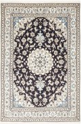 Nain Tappeto 250x170 Blu (Iran) Annodato A Mano