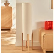 Atmosphera - Lampada da terra KEYAH 1xE27/25W/230V in legno di hevea