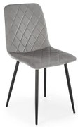 Sedia da pranzo ORIS, 1 pezzo, grigia