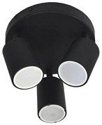 Luce Spot FARGO 3xGU10/30W/230V nero